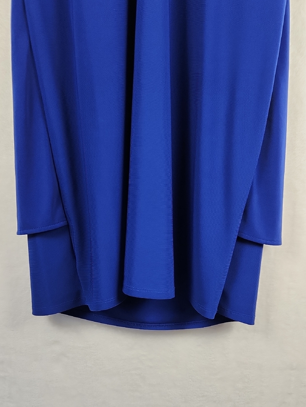 ✨ Kensie Cobalt Blue Halter Dress ✨ Size 8 - Metallic Chain Neckline - Picture 9 of 16